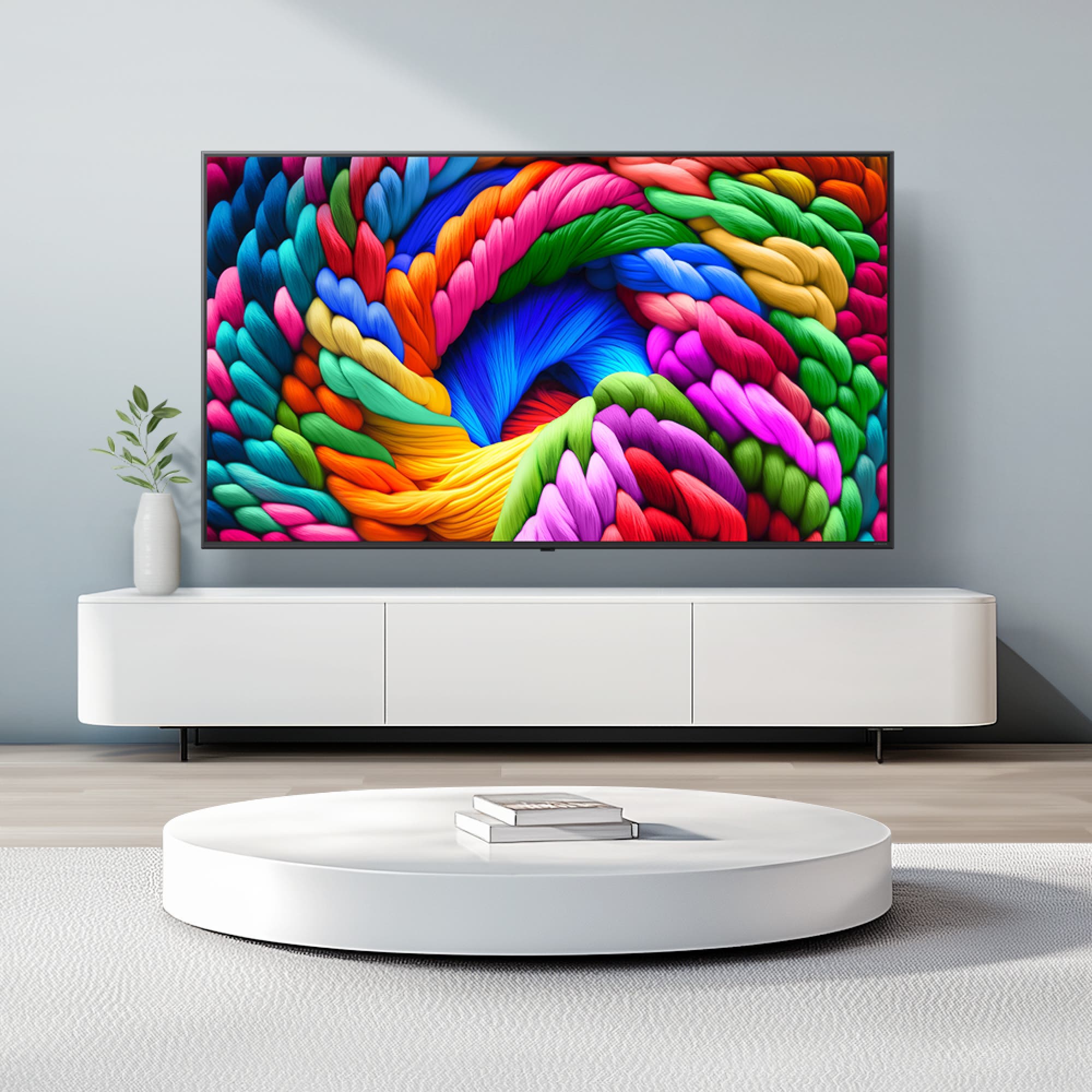 TV LG 나노셀 AI (벽걸이형) (75NANO90AKW.AKRG) 줌이미지 1