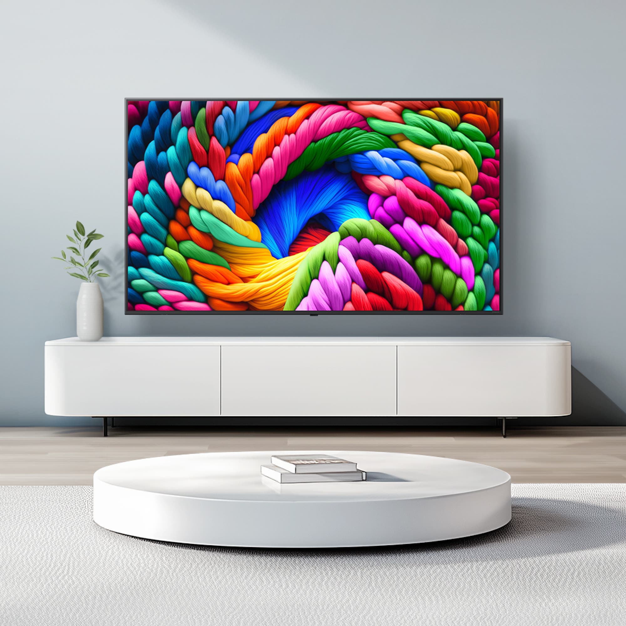 TV LG 나노셀 AI (벽걸이형) (65NANO90ABW.AKRG) 줌이미지 1