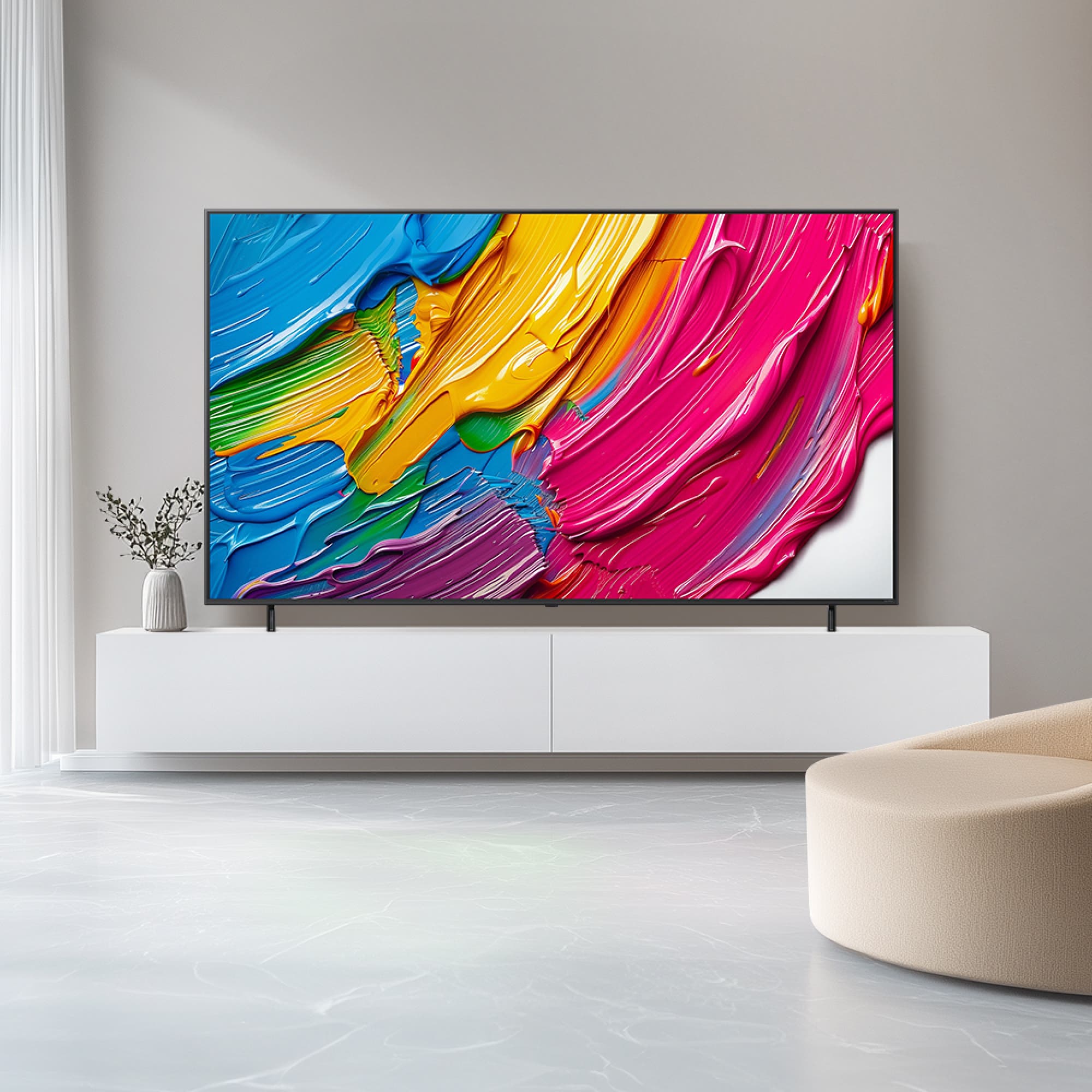 TV LG QNED AI (스탠드형) (75QNED65ABS.AKRG) 줌이미지 1
