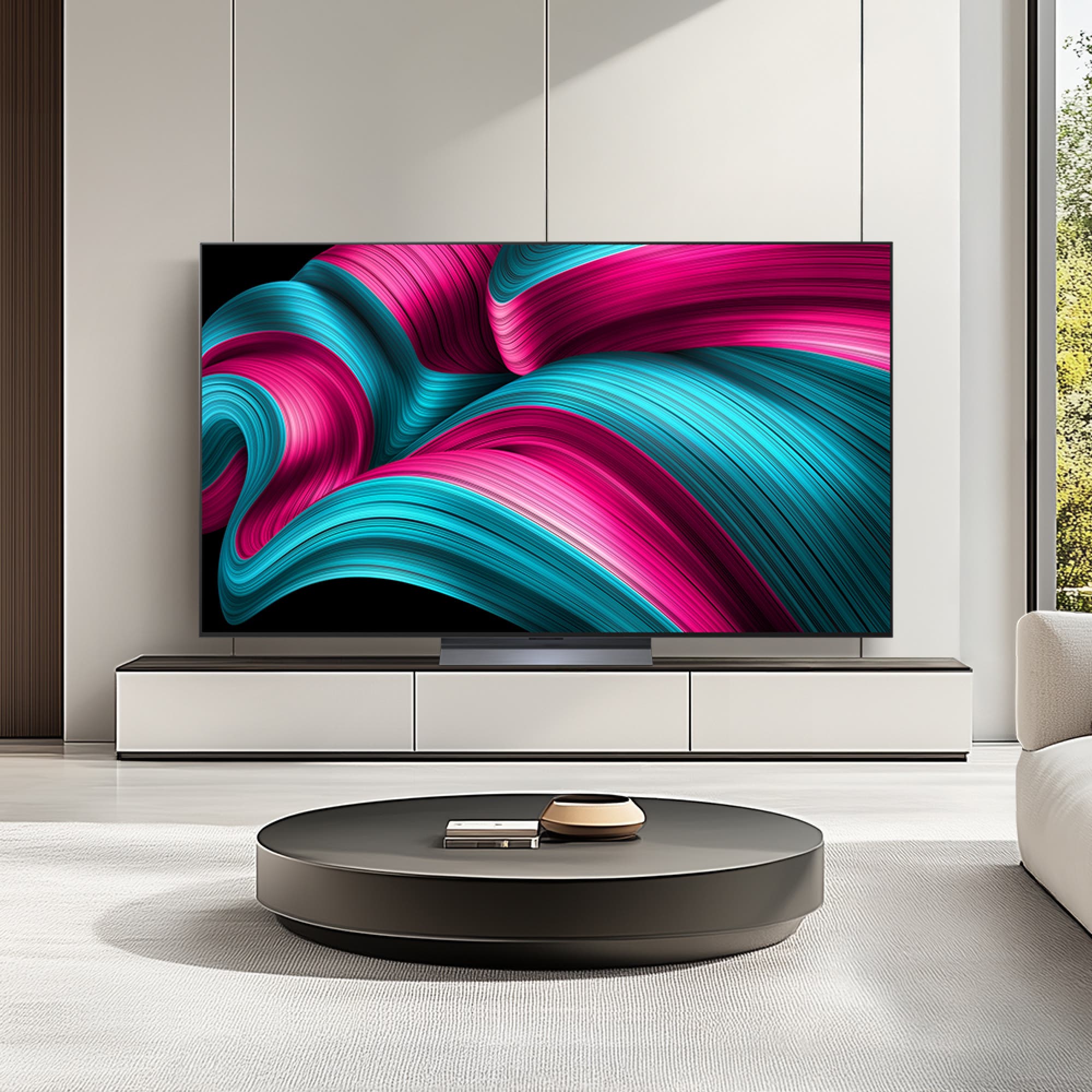TV LG 올레드 evo AI (스탠드형) (OLED65C5ES.AKRG) 줌이미지 1