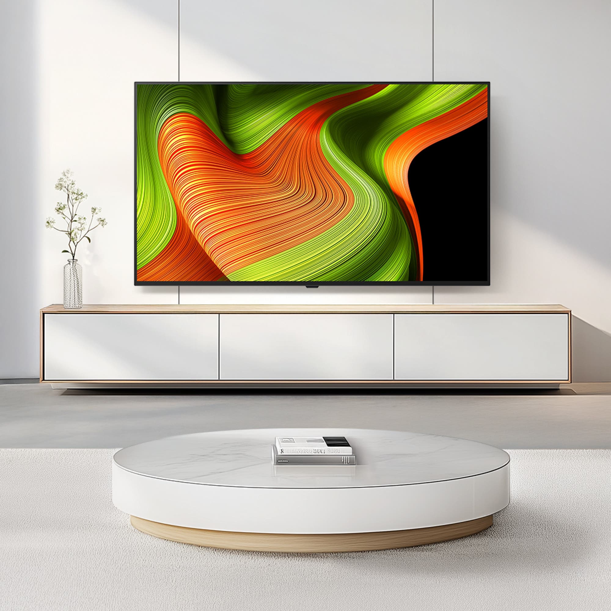 TV LG 올레드 AI (벽걸이형) (OLED48B5NW.AKRG) 줌이미지 1