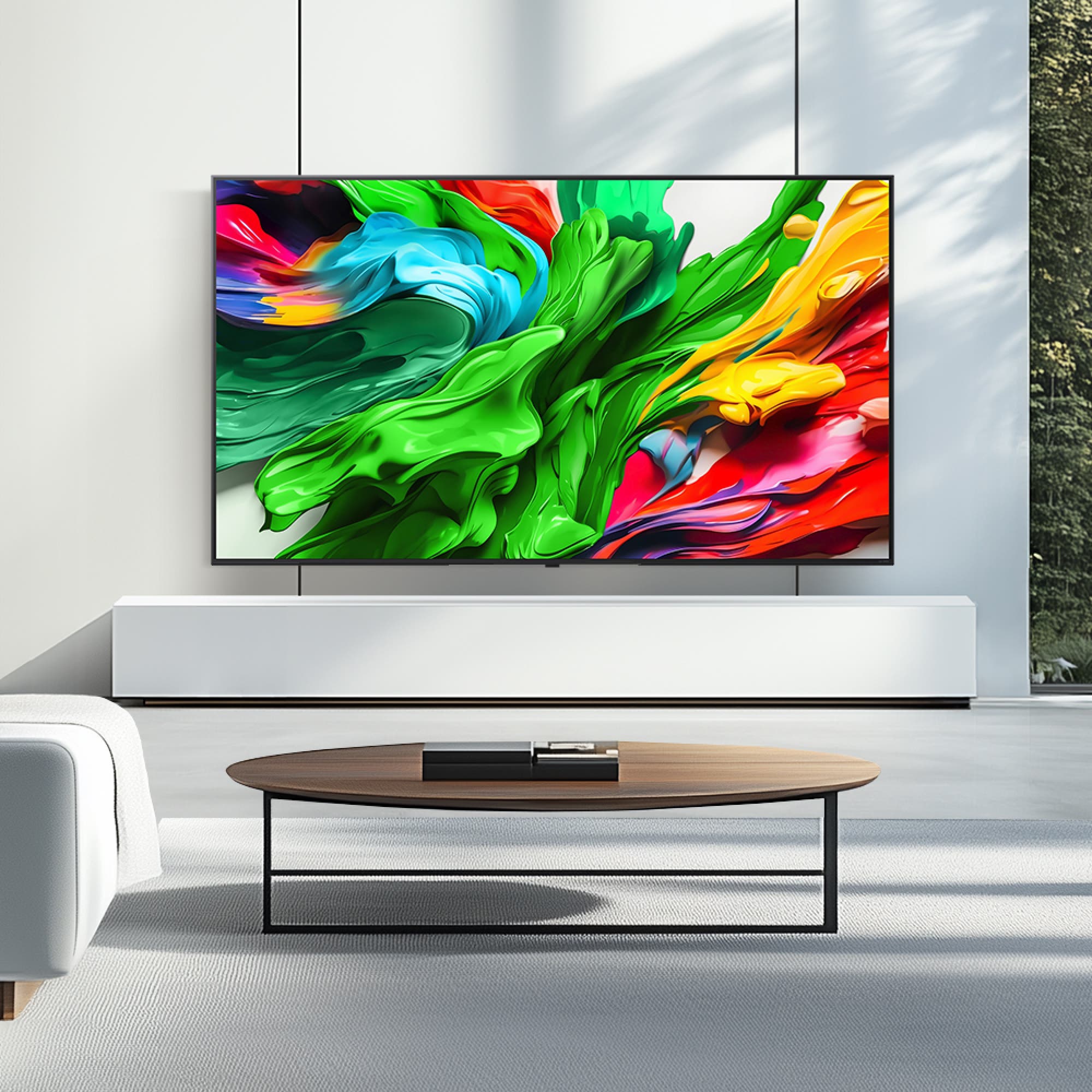 TV LG QNED evo AI (벽걸이형) (75QNED86AKW.AKRG) 줌이미지 1