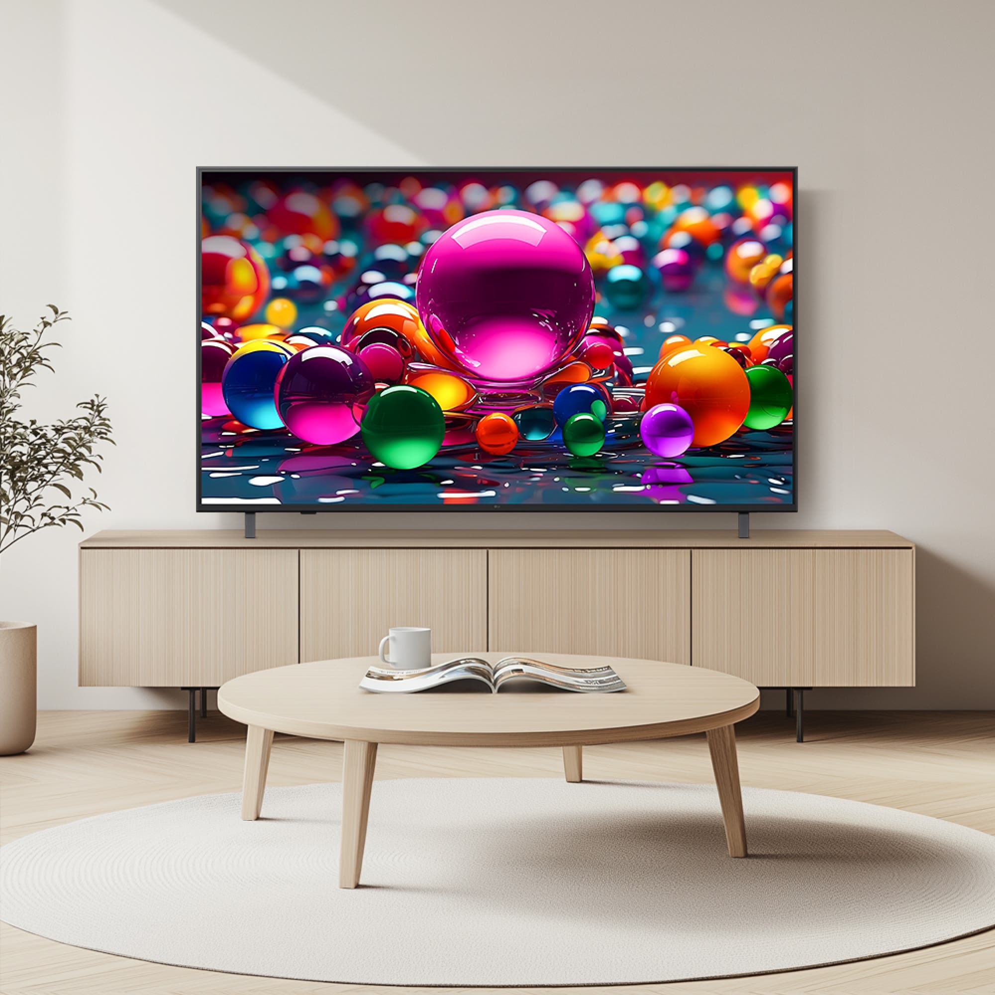 TV LG 울트라 HD TV AI (스탠드형) (65UA7500ES.AKRG) 줌이미지 1