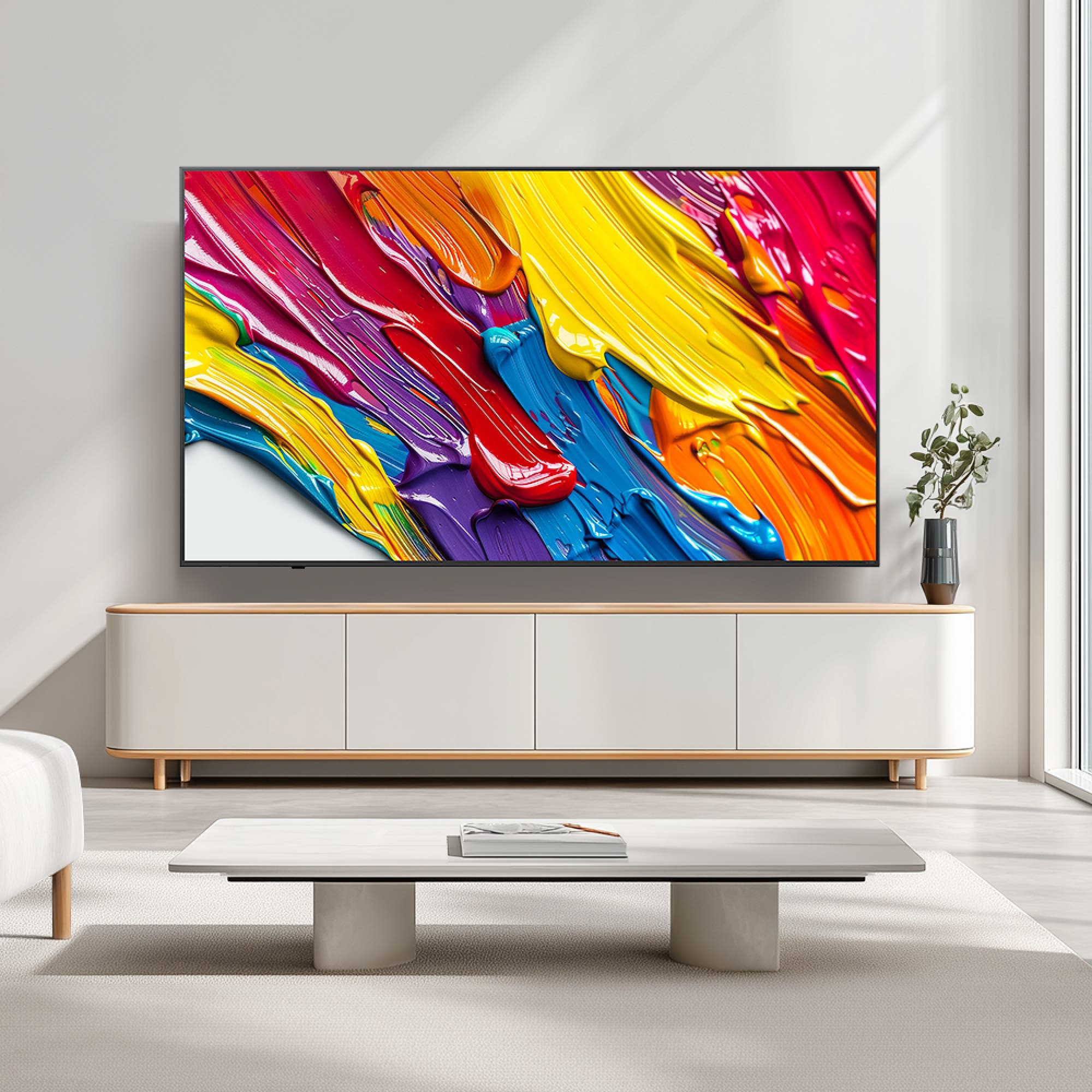 TV LG QNED AI (벽걸이형) (86QNED82AKW.AKRG) 줌이미지 1