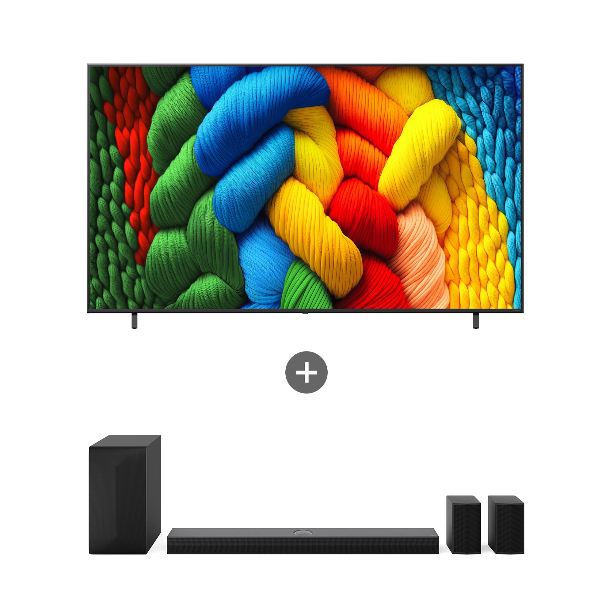 TV LG 나노셀 AI (스탠드형)+ LG 사운드바 (86NANO80AES.AS60TR) 줌이미지 1