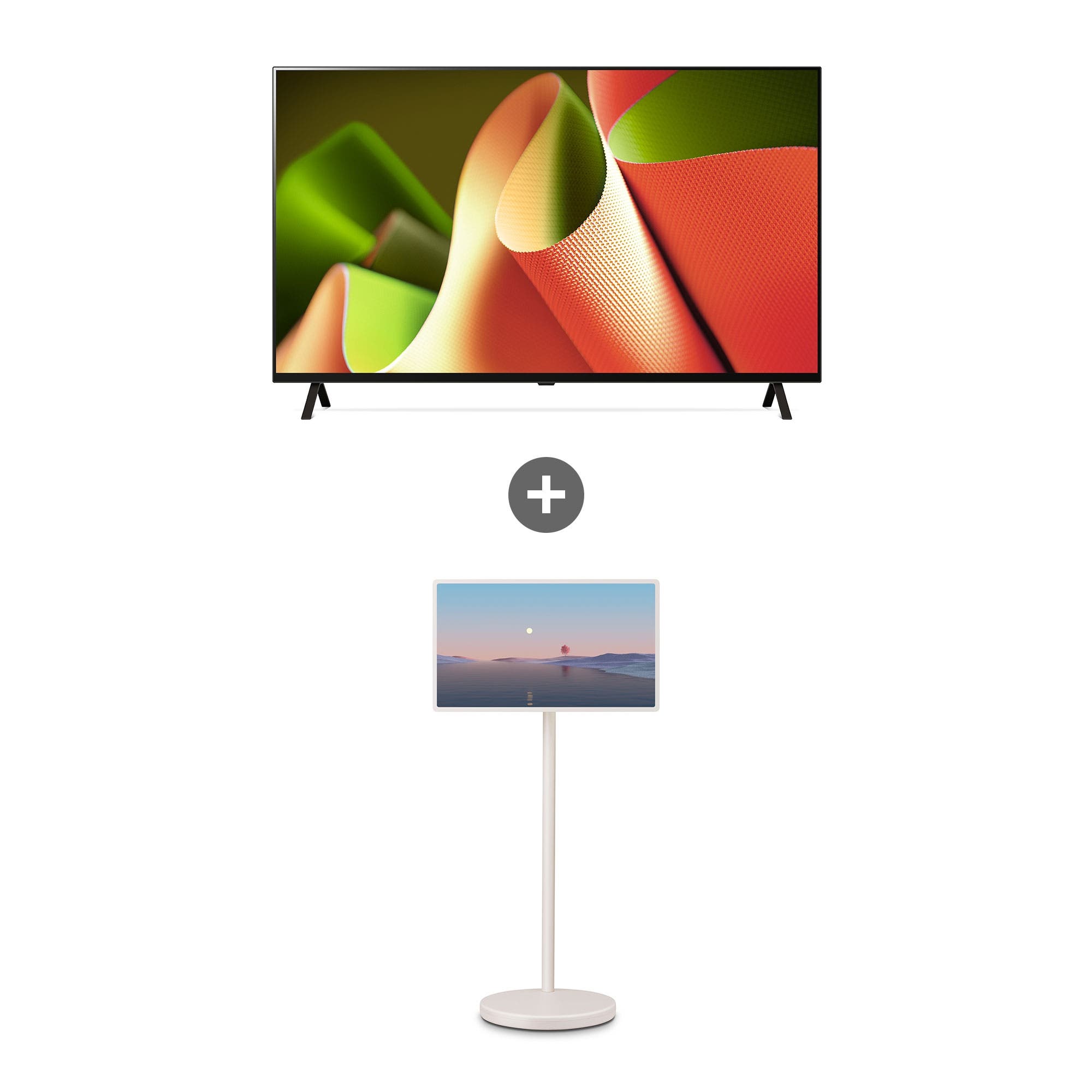 TV LG 올레드 TV (스탠드형) + LG 스탠바이미 2 (OLED65B4NSP.AKRG) 줌이미지 1