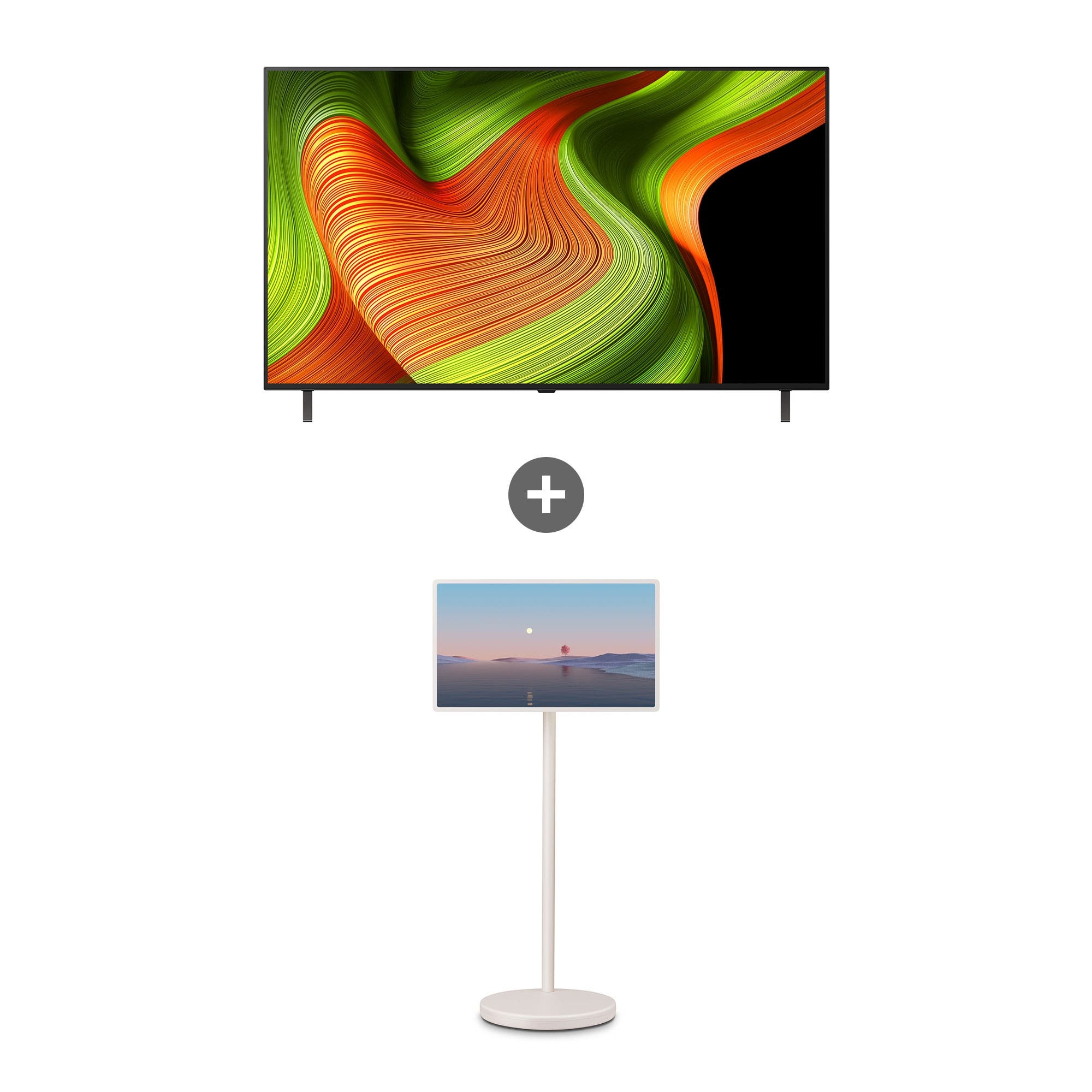 TV LG 올레드 AI (스탠드형) + LG 스탠바이미 2 (OLED55B5NSP.AKRG) 줌이미지 1
