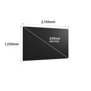 TV LG 올레드 evo AI (벽걸이형) (OLED97G6KW.AKR) 썸네일이미지 3