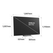 TV LG 올레드 evo AI (스탠드형) (OLED83G6KS.AKRG) 썸네일이미지 3