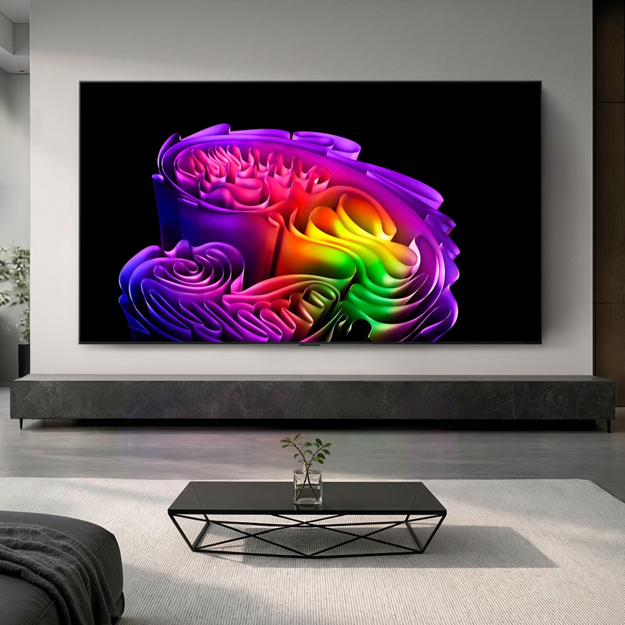 TV LG 올레드 evo AI (벽걸이형) (OLED77G6KW.AKRG) 줌이미지 1