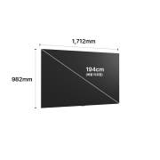 TV LG 올레드 evo AI (벽걸이형) (OLED77G6KW.AKRG) 썸네일이미지 3
