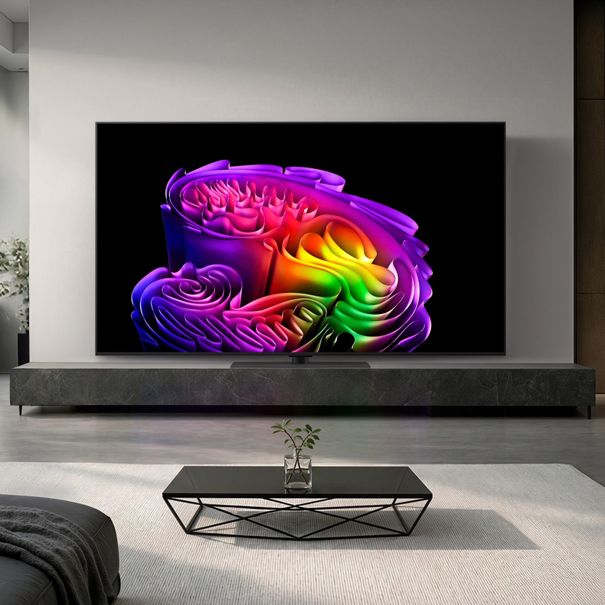 TV LG 올레드 evo AI (스탠드형) (OLED55G6KS.AKRG) 줌이미지 1