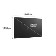 TV LG 올레드 evo AI (벽걸이형) (OLED83C6KL.AKRG) 썸네일이미지 3