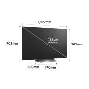 TV LG 올레드 evo AI (스탠드형) (OLED55C6KS.AKRG) 썸네일이미지 3