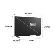TV LG 올레드 evo AI (스탠드형) (OLED42C6KS.AKRG) 썸네일이미지 3