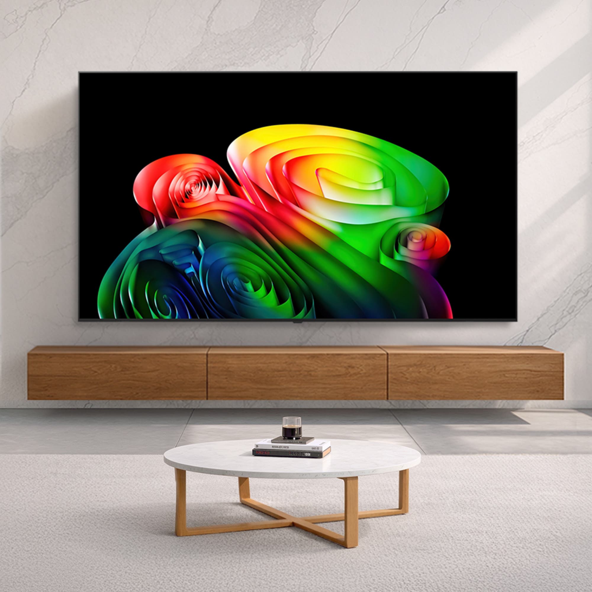 TV LG 올레드 AI (벽걸이형) (OLED77B6BW.AKRG) 줌이미지 1