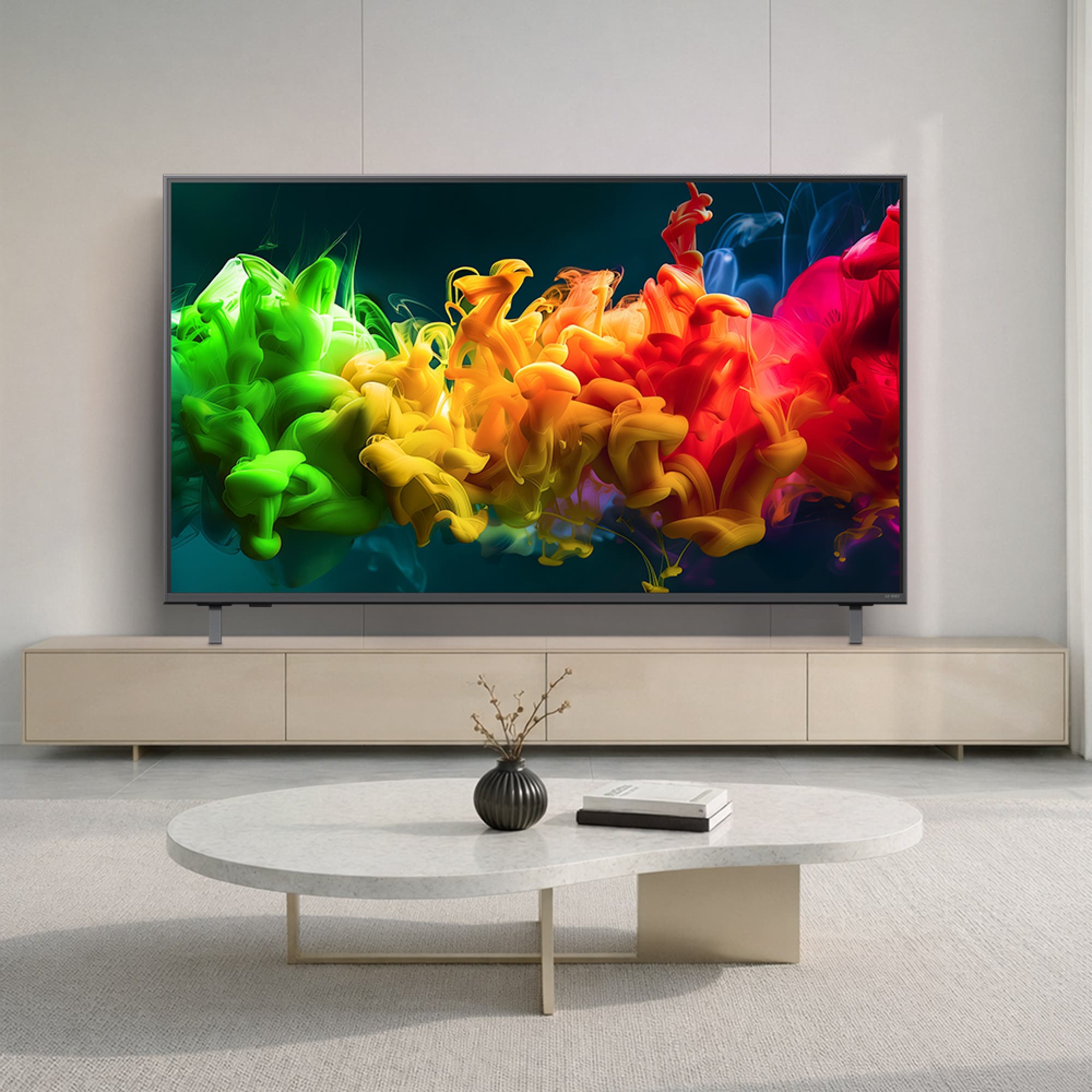 TV LG QNED evo AI (스탠드형) (55QNED80BES.AKRG) 줌이미지 1