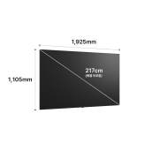TV LG Micro RGB evo AI (벽걸이형) (86MRGB96BKW.AKRG) 썸네일이미지 3