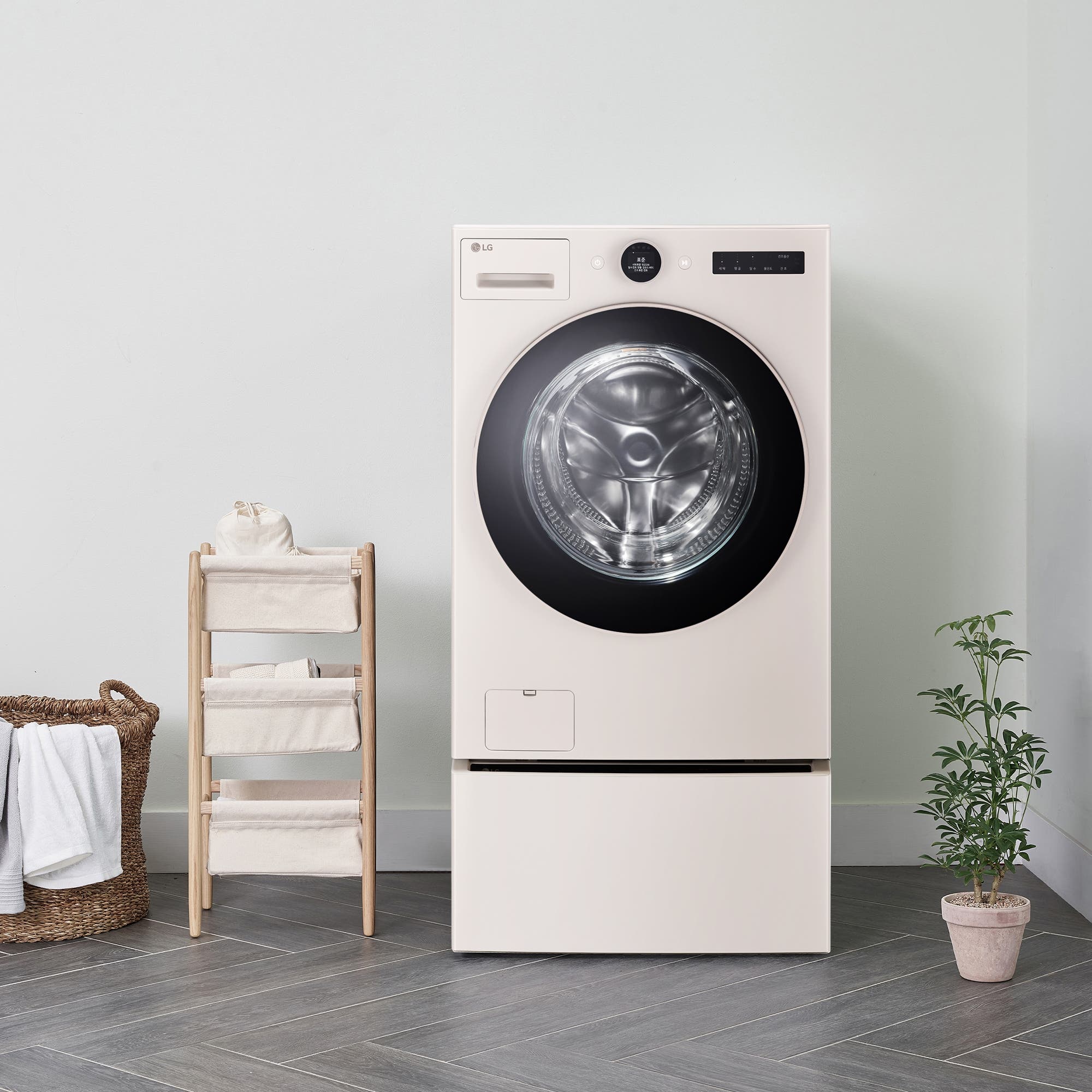 워시콤보 LG 트롬 오브제컬렉션 워시콤보 + 미니워시 (FH24ENEX.CKOR) 줌이미지 1