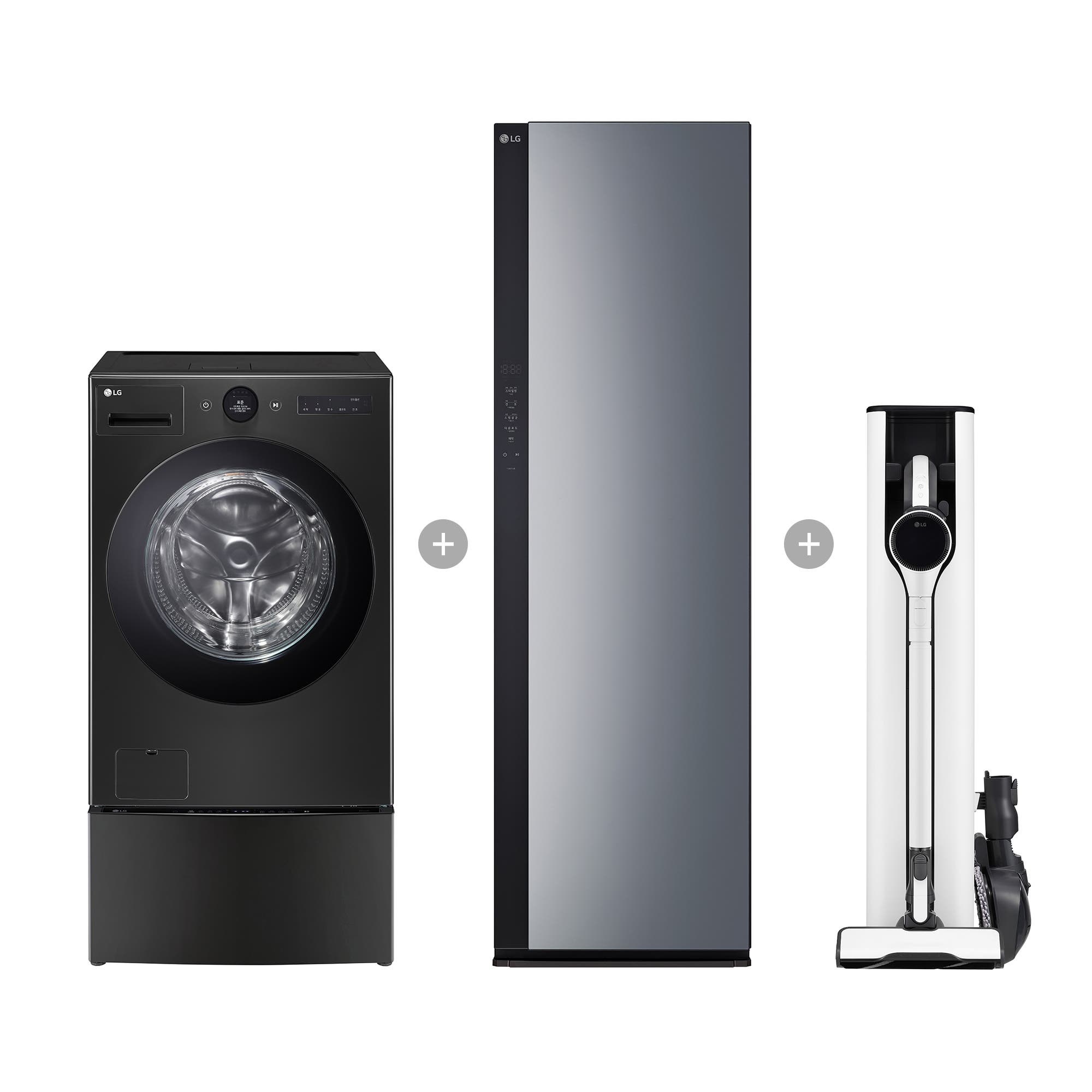 워시콤보 LG 트롬 오브제컬렉션 워시콤보 + LG 스타일러 + LG 코드제로 A9S (KAX-G52-27H.CKOR) 줌이미지 1