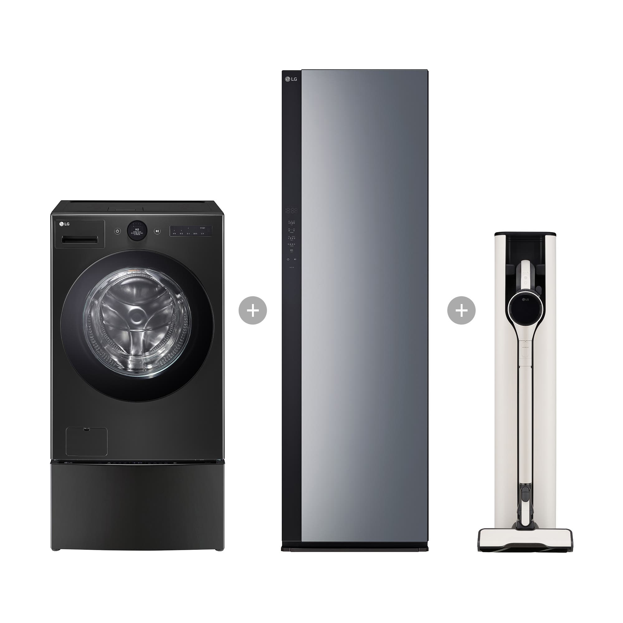 워시콤보 LG 트롬 오브제컬렉션 워시콤보 + LG 스타일러 + LG 코드제로 A9S (KAX-G52-20W.CKOR) 줌이미지 1