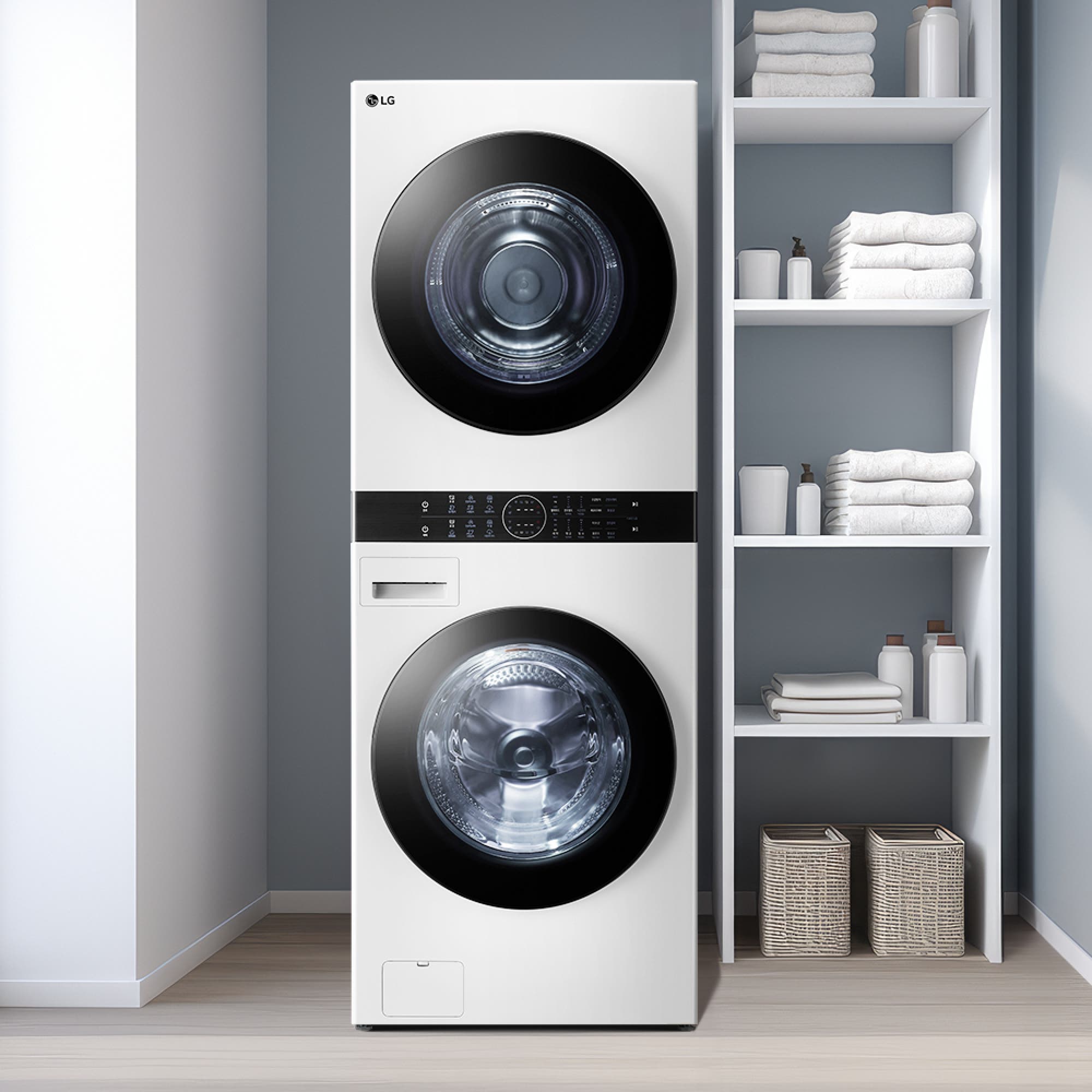 워시타워 LG 트롬 오브제컬렉션 워시타워 (W2420WHNR.AKOR) 줌이미지 1