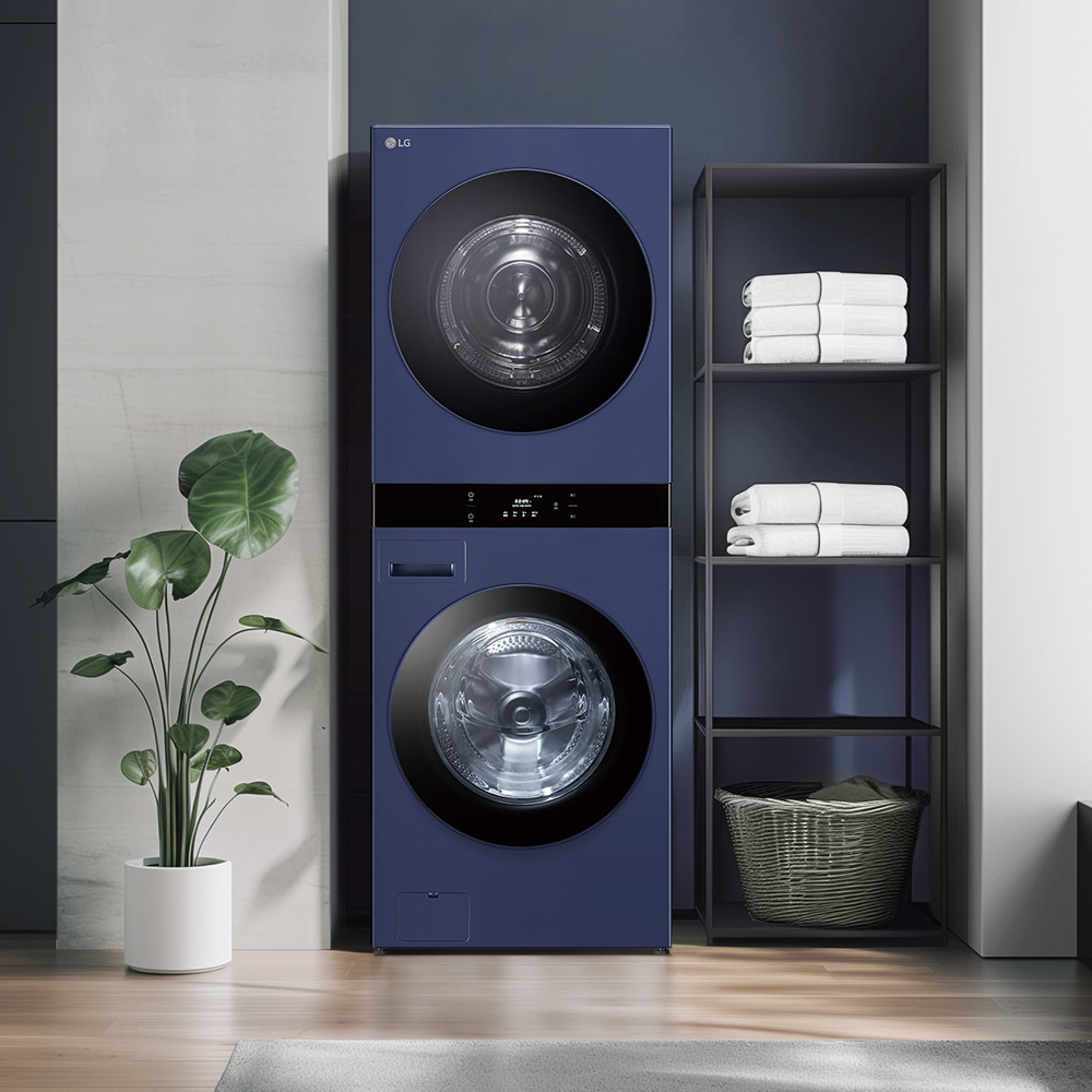 LG 업 가전 LG 트롬 오브제컬렉션 워시타워 (WL22YYZU.AKOR) 줌이미지 1