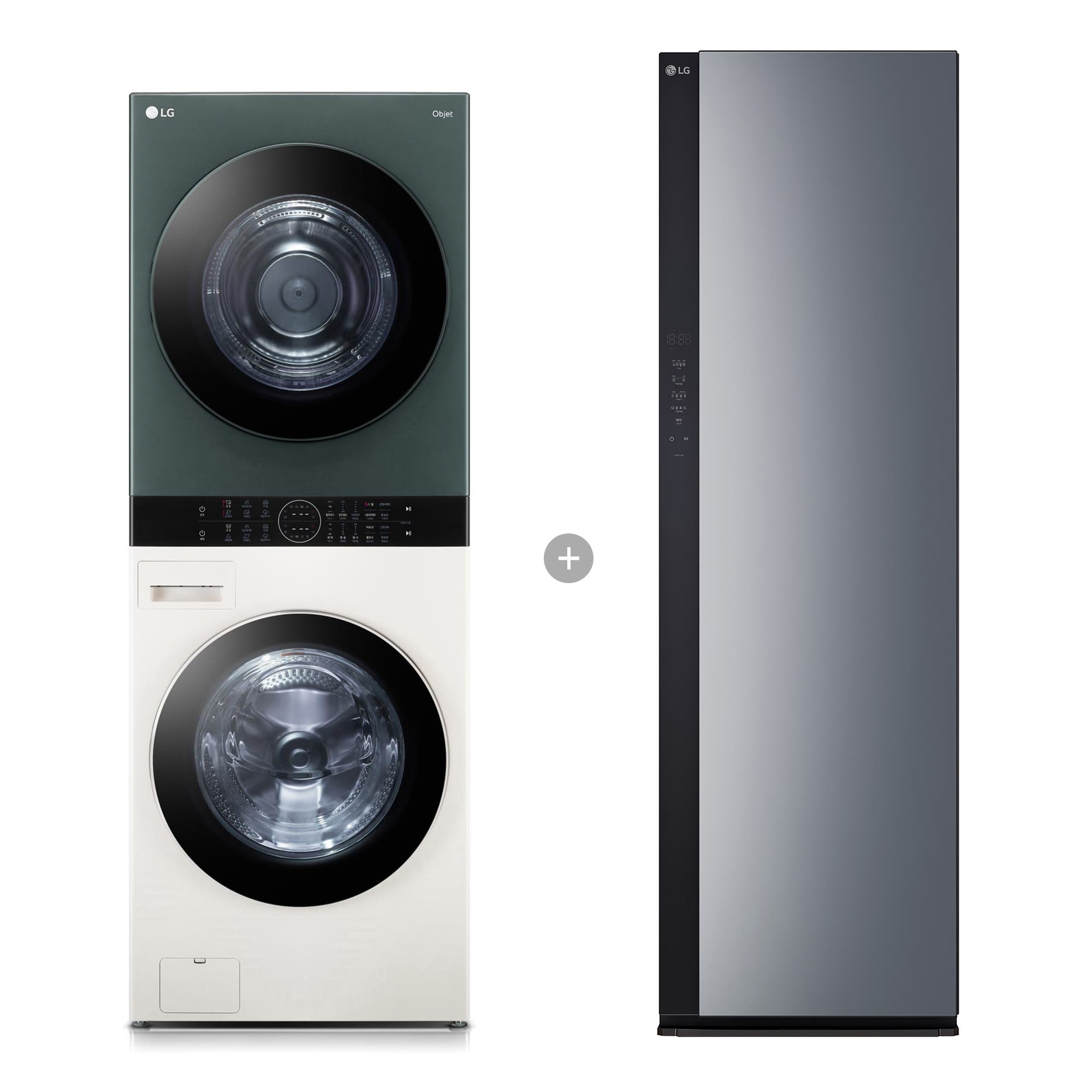 워시타워 LG 트롬 오브제컬렉션 워시타워 + LG 스타일러 (2EG-G52.AKOR) 줌이미지 1