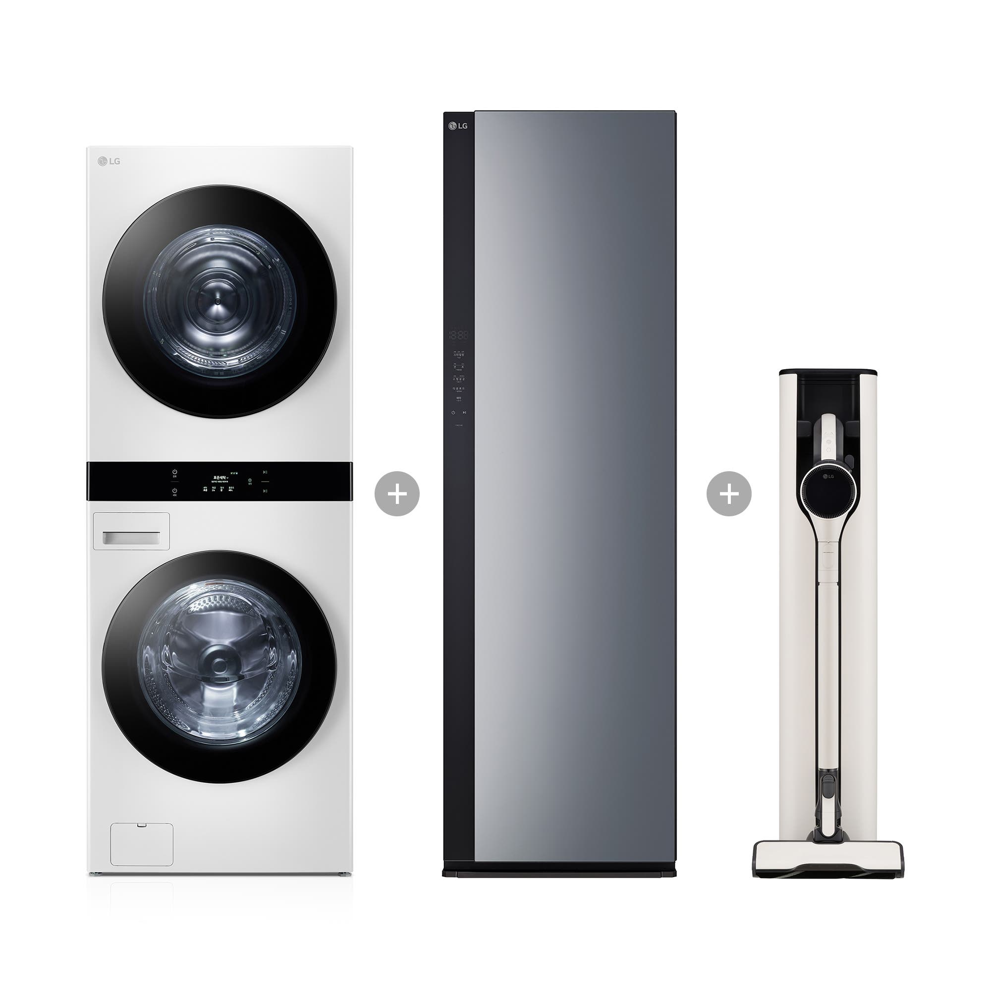워시타워 LG 트롬 오브제컬렉션 워시타워 + LG 스타일러 + LG 코드제로 A9S (1WU-G52-20W.AKOR) 줌이미지 1