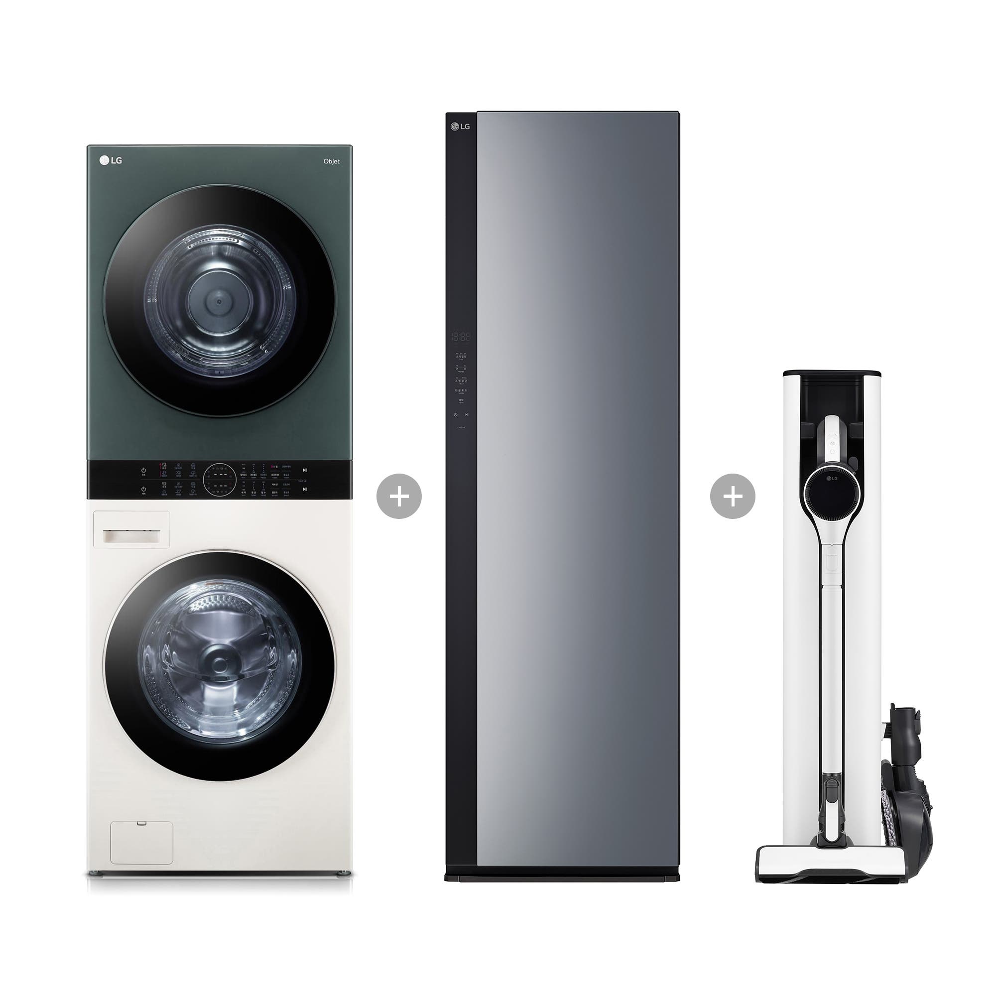 워시타워 LG 트롬 오브제컬렉션 워시타워 + LG 스타일러 + LG 코드제로 A9S (2EG-G52-27H.AKOR) 줌이미지 1