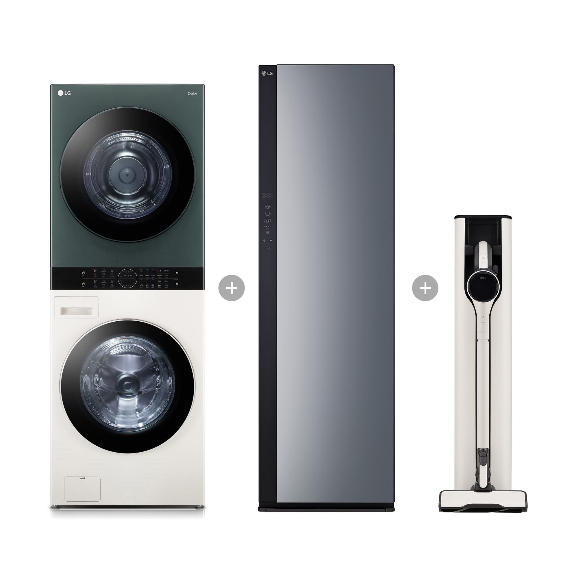 워시타워 LG 트롬 오브제컬렉션 워시타워 + LG 스타일러 + LG 코드제로 A9S (2EG-G52-20W.AKOR) 줌이미지 1