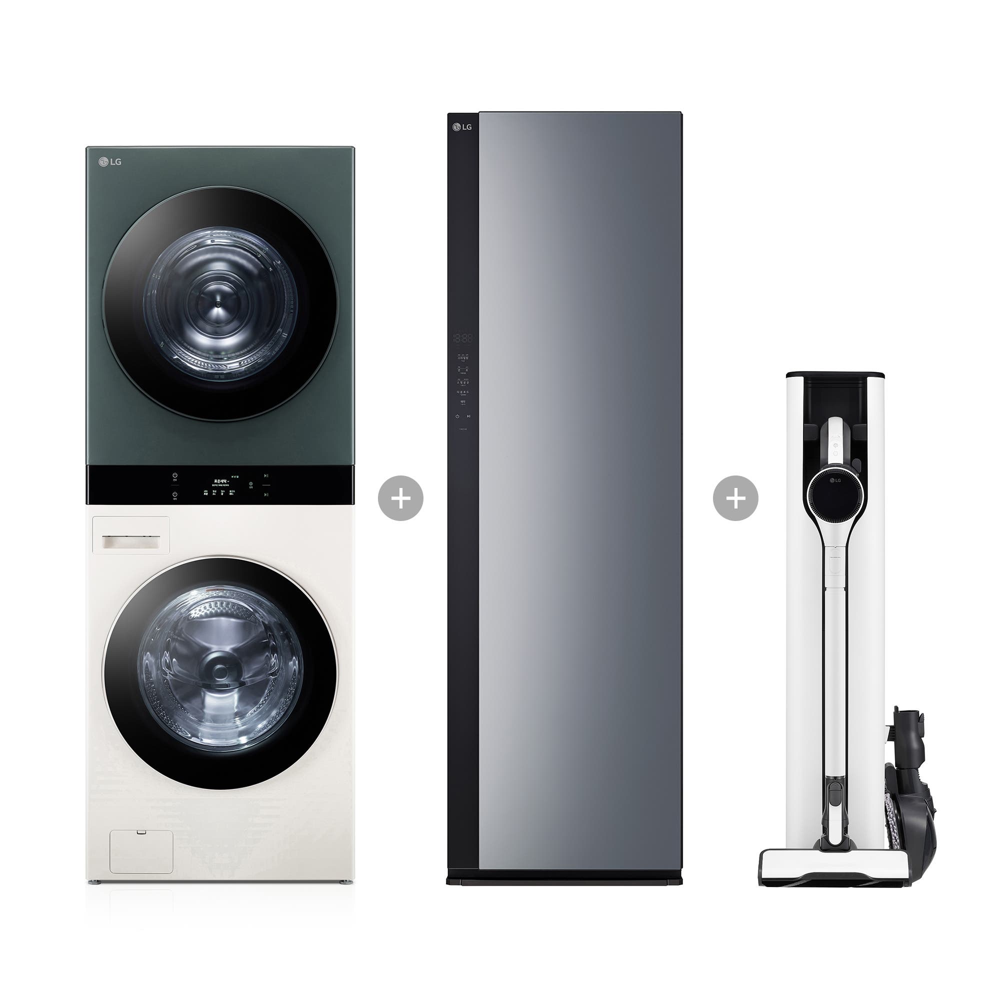 워시타워 LG 트롬 오브제컬렉션 워시타워 + LG 스타일러 + LG 코드제로 A9S (1EG-G52-48H.AKOR) 줌이미지 1