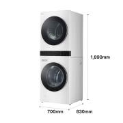워시타워 LG 트롬 오브제컬렉션 워시타워 (W2520WZNM.AKOR2) 썸네일이미지 3