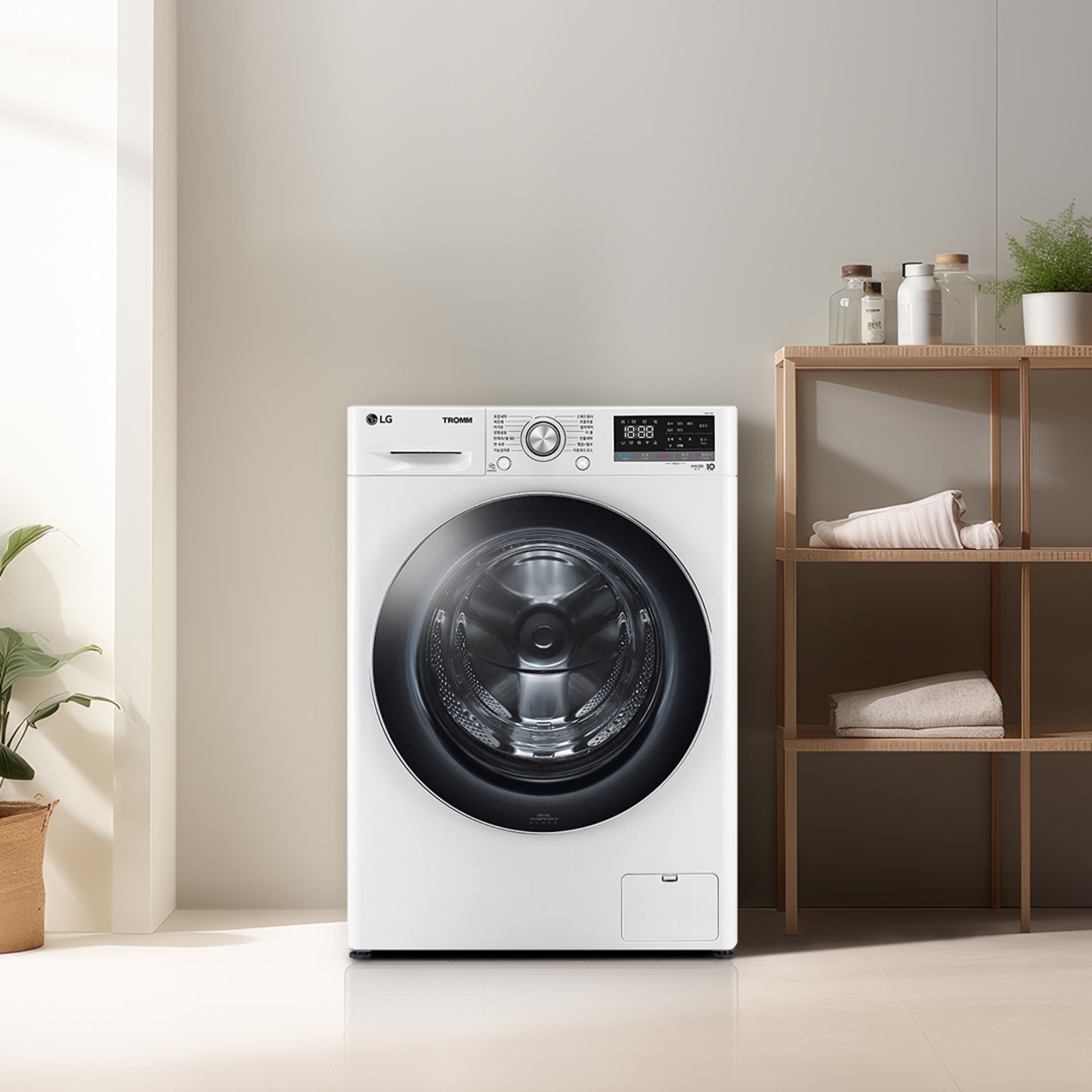 세탁기 LG 트롬 세탁기 (F12WVAR.AKOR1) 줌이미지 1
