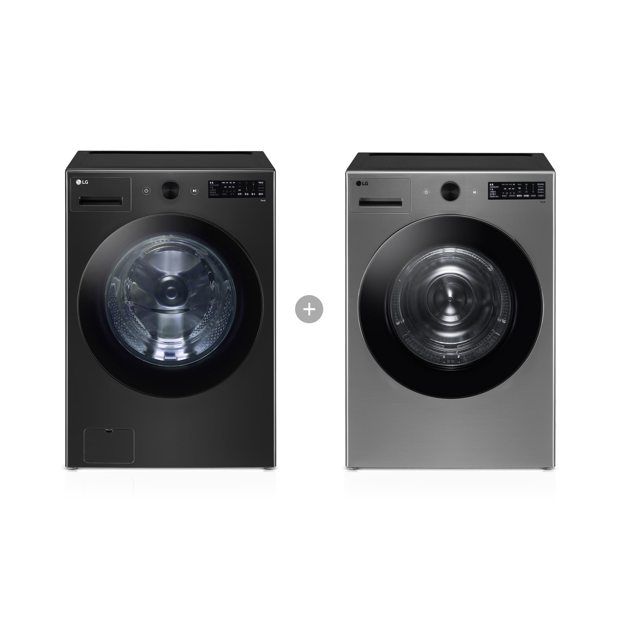 세탁기 LG 트롬 오브제컬렉션 + 건조기 (FG24K-20V.AKOR2) 줌이미지 1