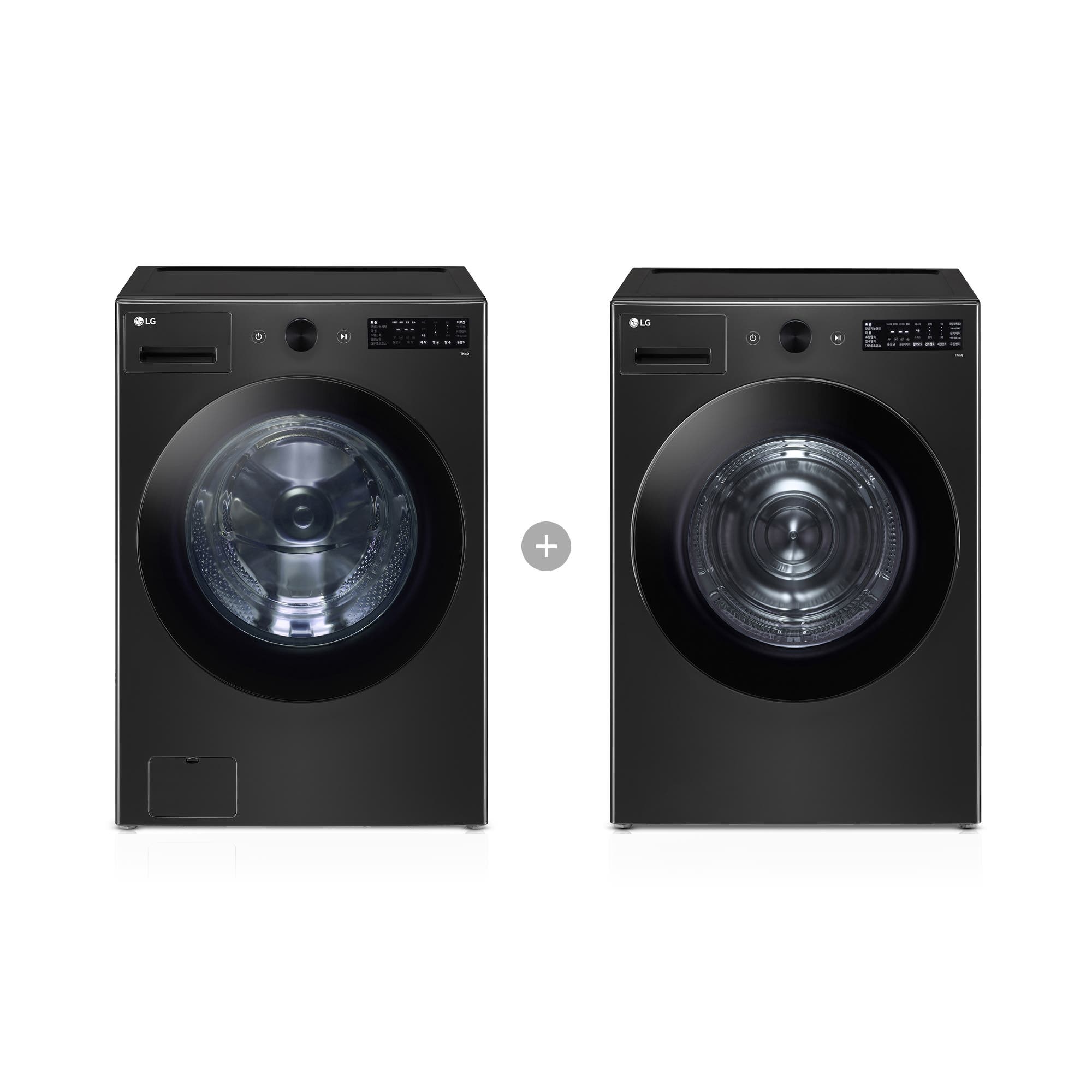 세탁기 LG 트롬 오브제컬렉션 + 건조기 (FG24K-19K.AKOR2) 줌이미지 1