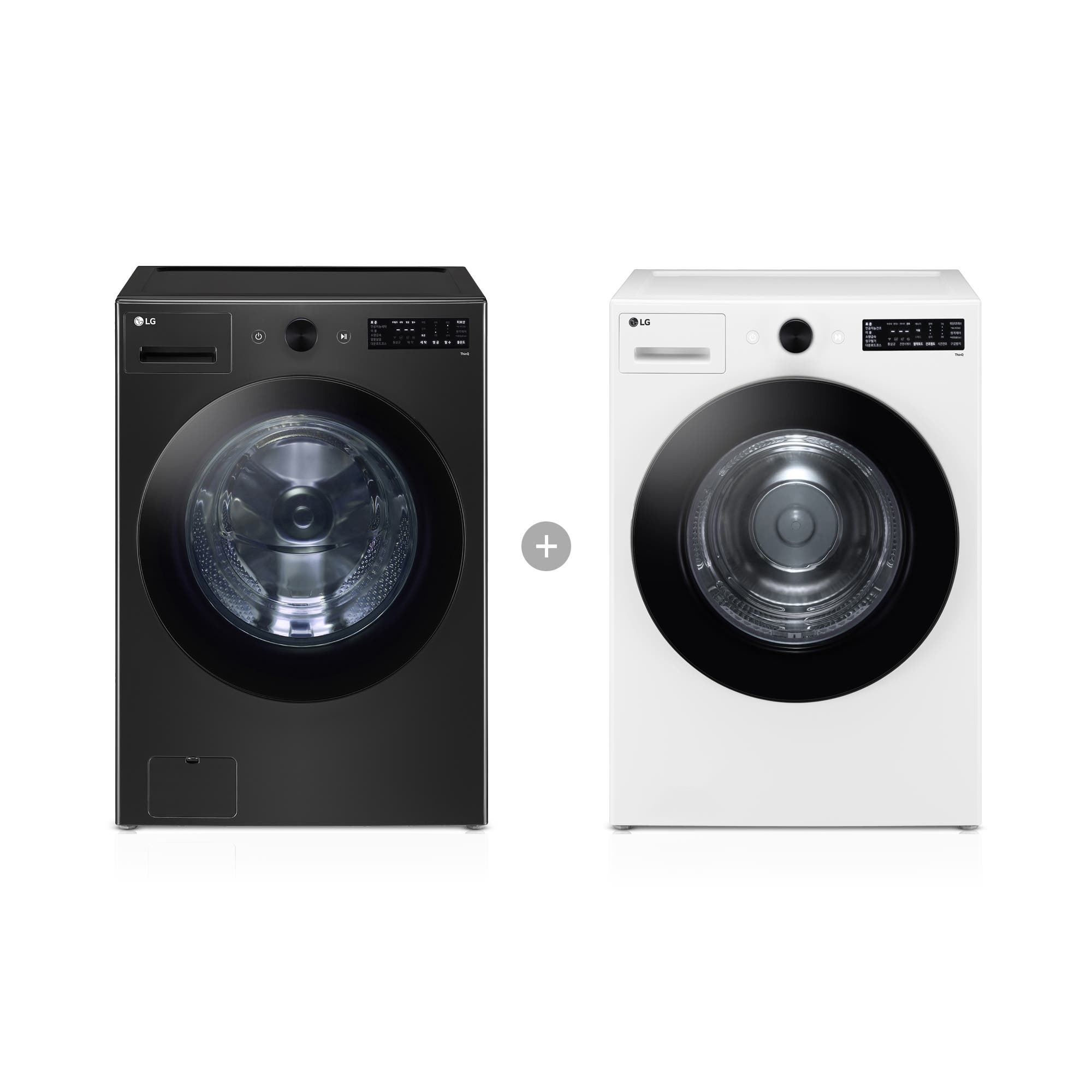 세탁기 LG 트롬 오브제컬렉션 + 건조기 (FG24K-18W.AKOR2) 줌이미지 1