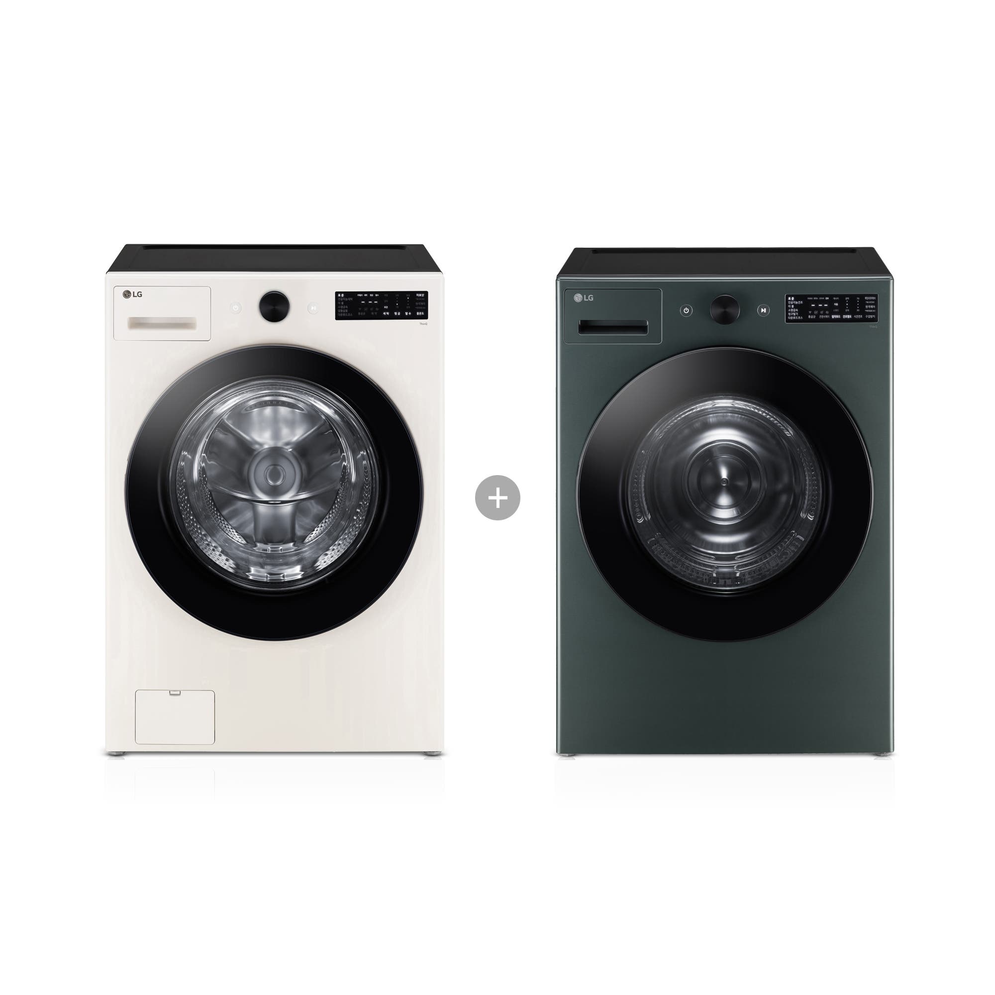 세탁기 LG 트롬 오브제컬렉션 + 건조기 (FG24E-20G.AKOR2) 줌이미지 1