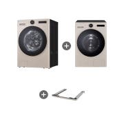 세탁기 LG 트롬 AI 오브제컬렉션 세탁기 + LG 트롬 AI 오브제컬렉션 건조기 + 스태킹키트 (KX25TF-5TS.AKOR) 썸네일이미지 2