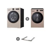 세탁기 LG 트롬 AI 오브제컬렉션 세탁기 + LG 트롬 AI 오브제컬렉션 건조기 + 스태킹키트 (KX25TF-5AS.AKOR) 썸네일이미지 2