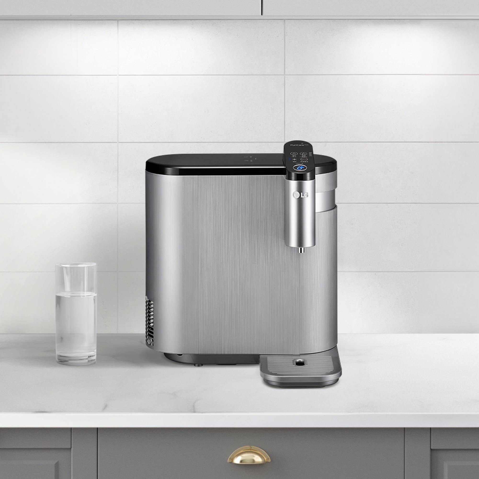 정수기 LG 퓨리케어 정수기(상하좌우, 냉정) (WD325AS.AKOR) 줌이미지 1