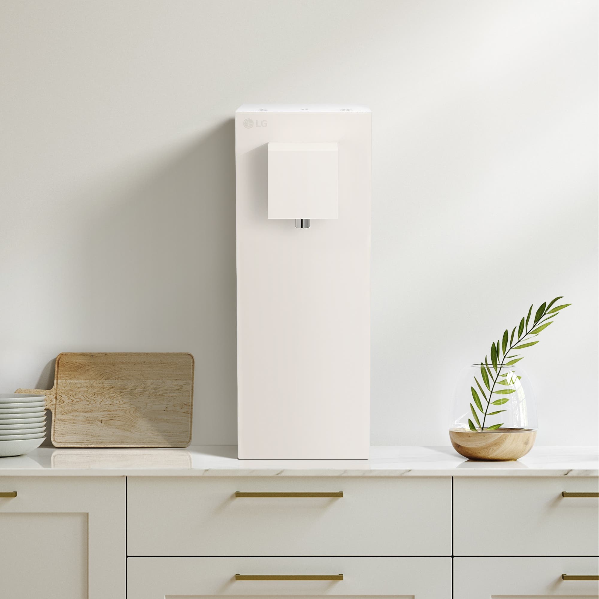 정수기 LG 퓨리케어 오브제컬렉션 정수기(라이트온, 온정)  (WD220MCB.AKOR) 줌이미지 1