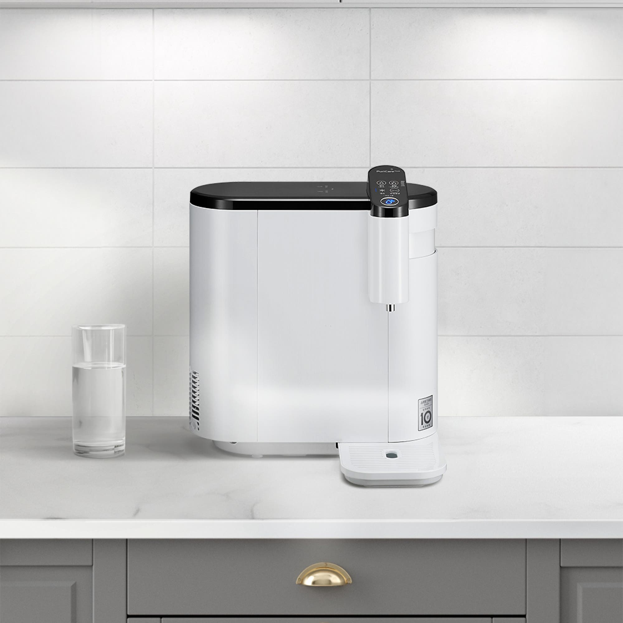정수기 LG 퓨리케어 오브제컬렉션 정수기(상하좌우, 냉정) (WD325AHB.AKOR) 줌이미지 1