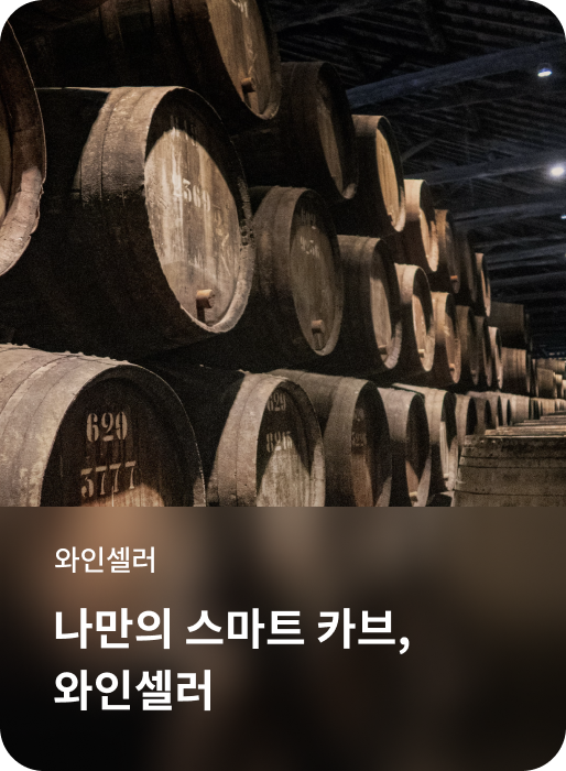 와인셀러, 나만의 스마트 카브, 와인셀러