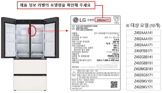 모델명 확인방법